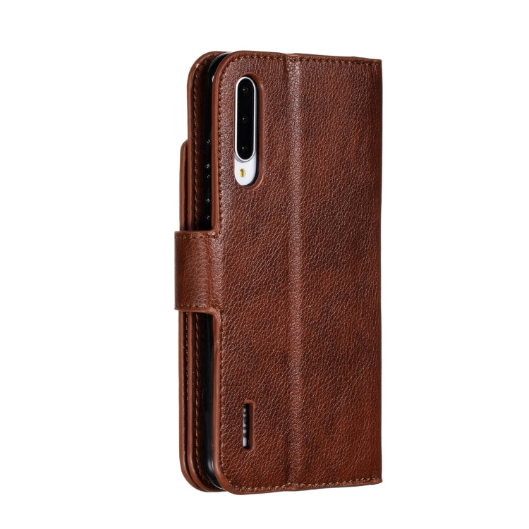 For Xiaomi Mi CC9e Litchi Texture Horizontal Flip Leather Case, with Nine Card Slots & Wallet & Photo Frame