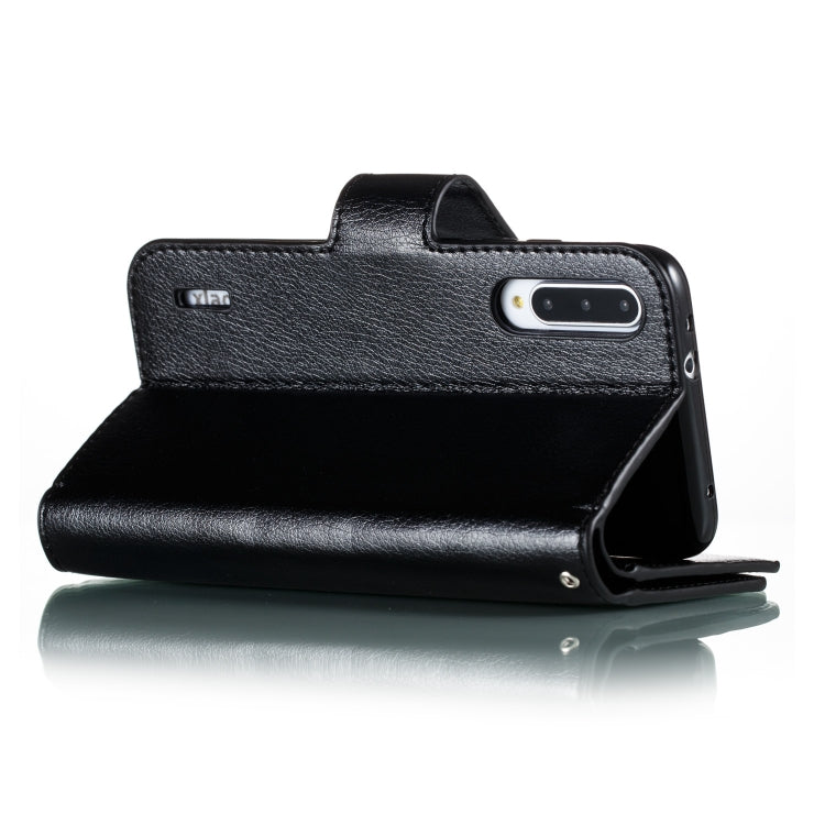 For Xiaomi Mi CC9e Litchi Texture Horizontal Flip Leather Case, with Nine Card Slots & Wallet & Photo Frame