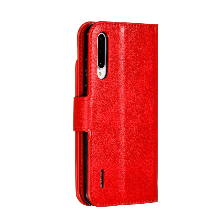 For Xiaomi Mi CC9e Litchi Texture Horizontal Flip Leather Case, with Nine Card Slots & Wallet & Photo Frame