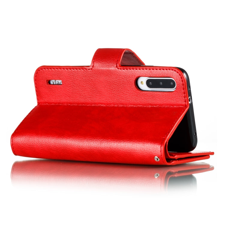 For Xiaomi Mi CC9e Litchi Texture Horizontal Flip Leather Case, with Nine Card Slots & Wallet & Photo Frame