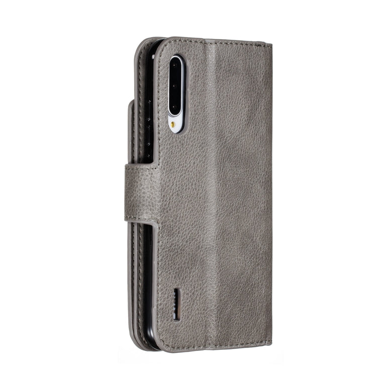 For Xiaomi Mi CC9e Litchi Texture Horizontal Flip Leather Case, with Nine Card Slots & Wallet & Photo Frame
