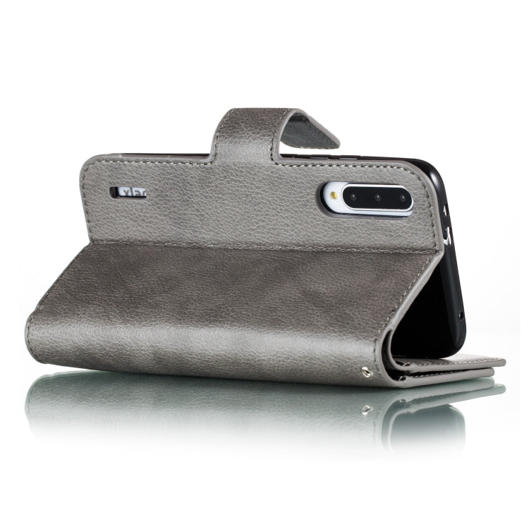 For Xiaomi Mi CC9e Litchi Texture Horizontal Flip Leather Case, with Nine Card Slots & Wallet & Photo Frame