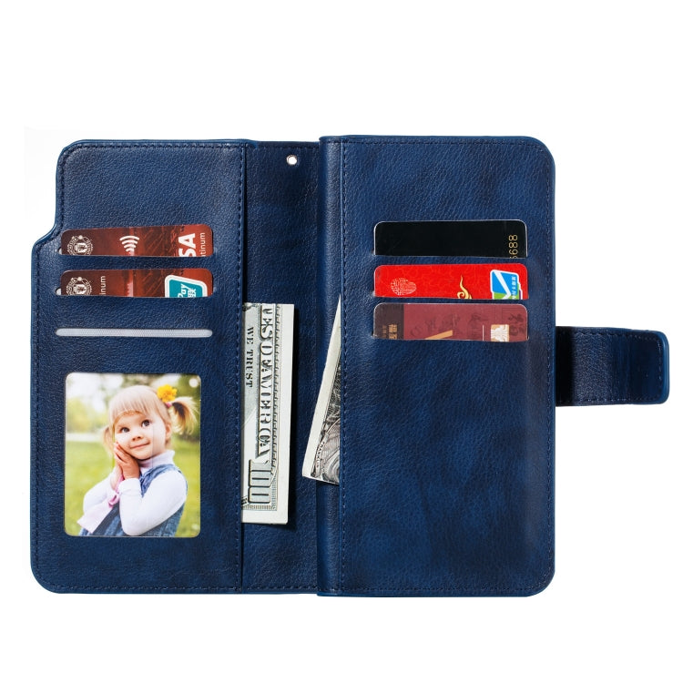 For Xiaomi Redmi 8 Litchi Texture Horizontal Flip Leather Case, with Nine Card Slots & Wallet & Photo Frame