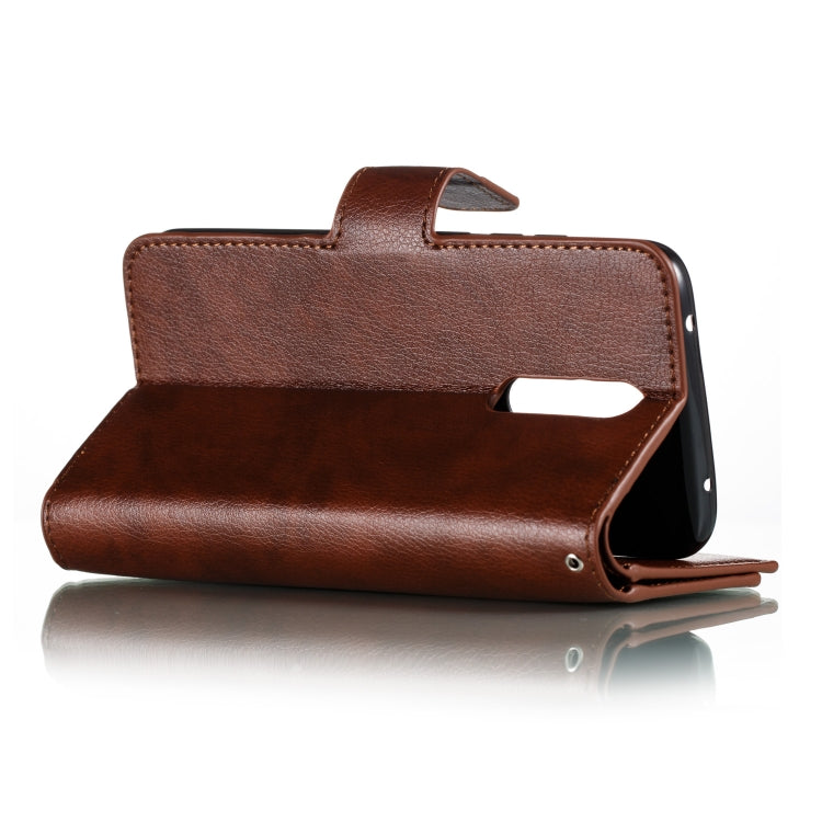 For Xiaomi Redmi 8 Litchi Texture Horizontal Flip Leather Case, with Nine Card Slots & Wallet & Photo Frame