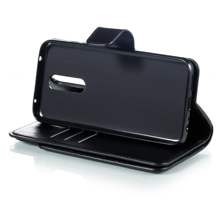 For Xiaomi Redmi 8 Litchi Texture Horizontal Flip Leather Case, with Nine Card Slots & Wallet & Photo Frame