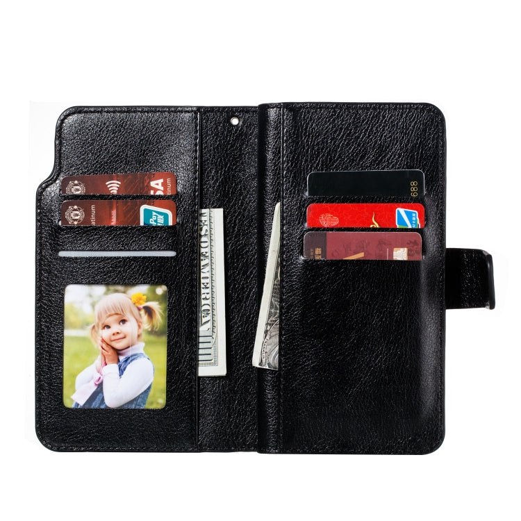 For Xiaomi Redmi 8 Litchi Texture Horizontal Flip Leather Case, with Nine Card Slots & Wallet & Photo Frame