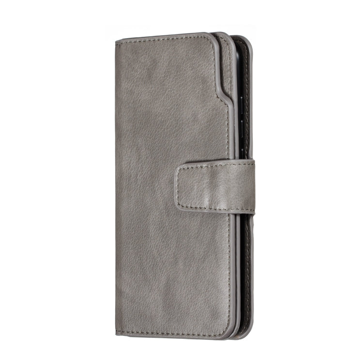 For Xiaomi Redmi 8 Litchi Texture Horizontal Flip Leather Case, with Nine Card Slots & Wallet & Photo Frame