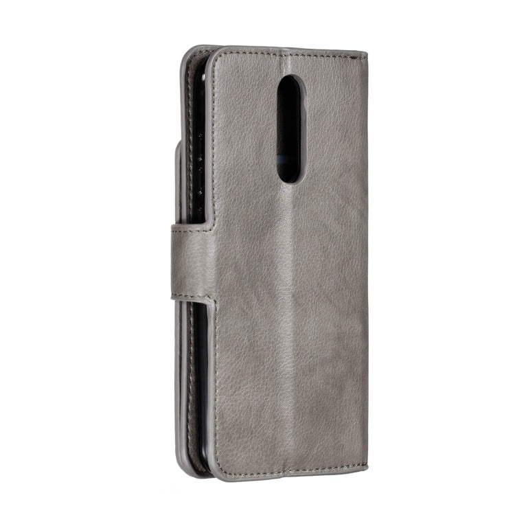 For Xiaomi Redmi 8 Litchi Texture Horizontal Flip Leather Case, with Nine Card Slots & Wallet & Photo Frame