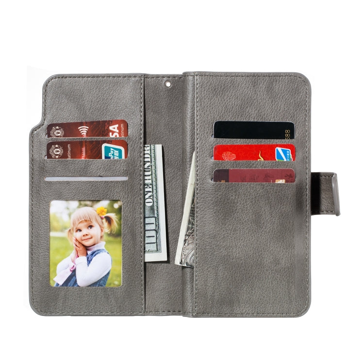 For Xiaomi Redmi 8 Litchi Texture Horizontal Flip Leather Case, with Nine Card Slots & Wallet & Photo Frame