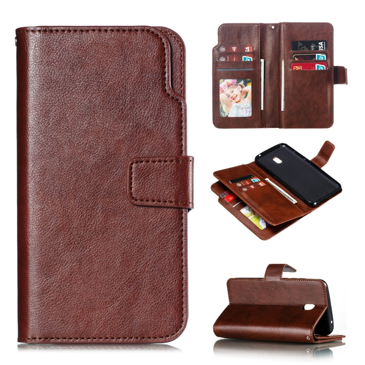 For Xiaomi Redmi 8A Litchi Texture Horizontal Flip Leather Case, with Nine Card Slots & Wallet & Photo Frame