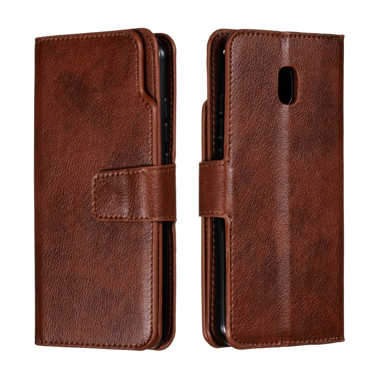 For Xiaomi Redmi 8A Litchi Texture Horizontal Flip Leather Case, with Nine Card Slots & Wallet & Photo Frame