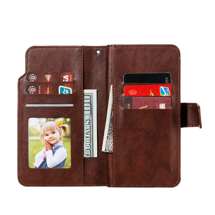 For Xiaomi Redmi 8A Litchi Texture Horizontal Flip Leather Case, with Nine Card Slots & Wallet & Photo Frame