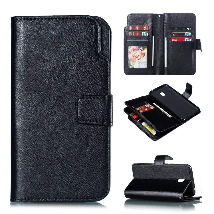 For Xiaomi Redmi 8A Litchi Texture Horizontal Flip Leather Case, with Nine Card Slots & Wallet & Photo Frame