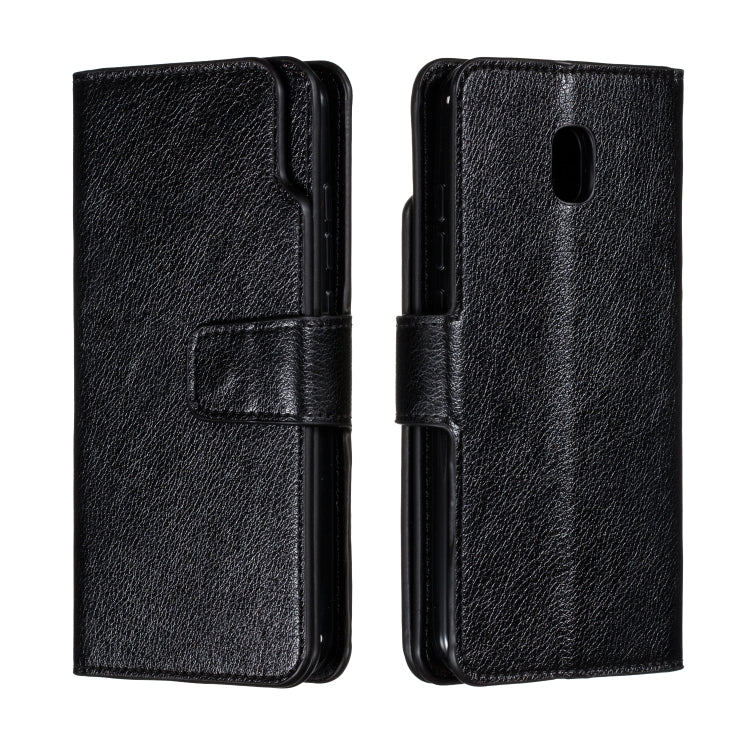 For Xiaomi Redmi 8A Litchi Texture Horizontal Flip Leather Case, with Nine Card Slots & Wallet & Photo Frame