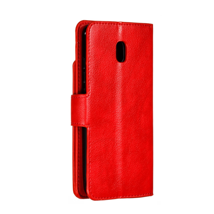 For Xiaomi Redmi 8A Litchi Texture Horizontal Flip Leather Case, with Nine Card Slots & Wallet & Photo Frame