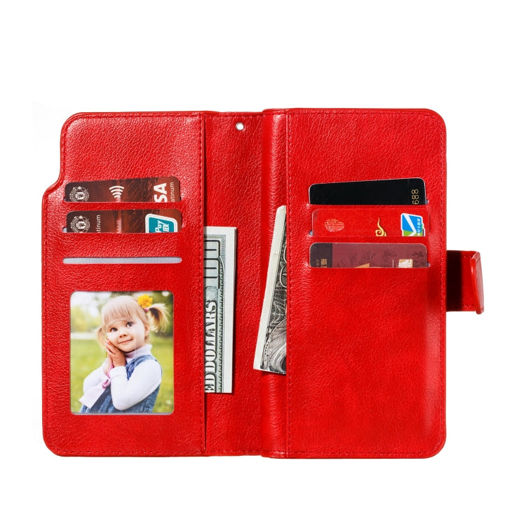 For Xiaomi Redmi 8A Litchi Texture Horizontal Flip Leather Case, with Nine Card Slots & Wallet & Photo Frame