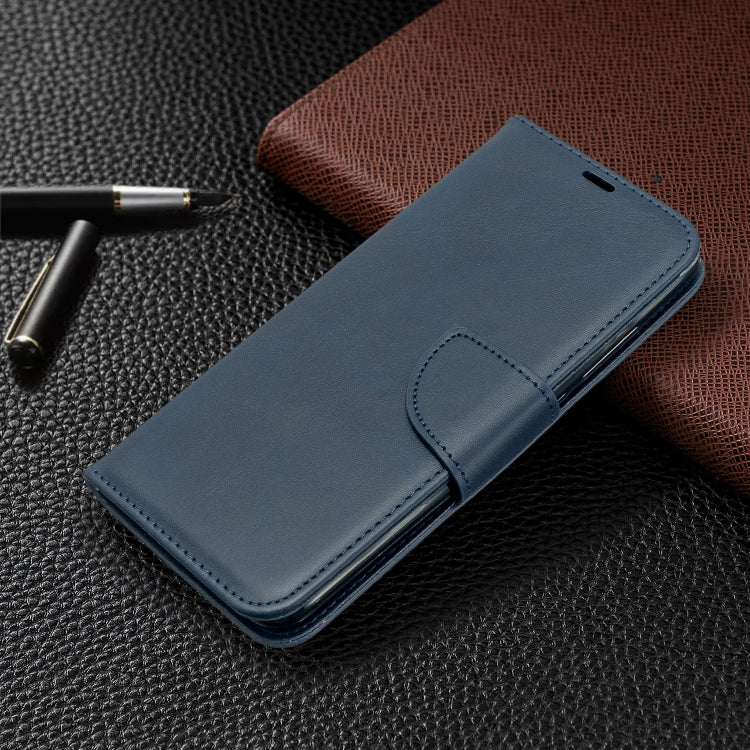 For Xiaomi Redmi 8A Lambskin Texture Pure Color Horizontal Flip PU Leather Case with Holder & Card Slots & Wallet & Lanyard