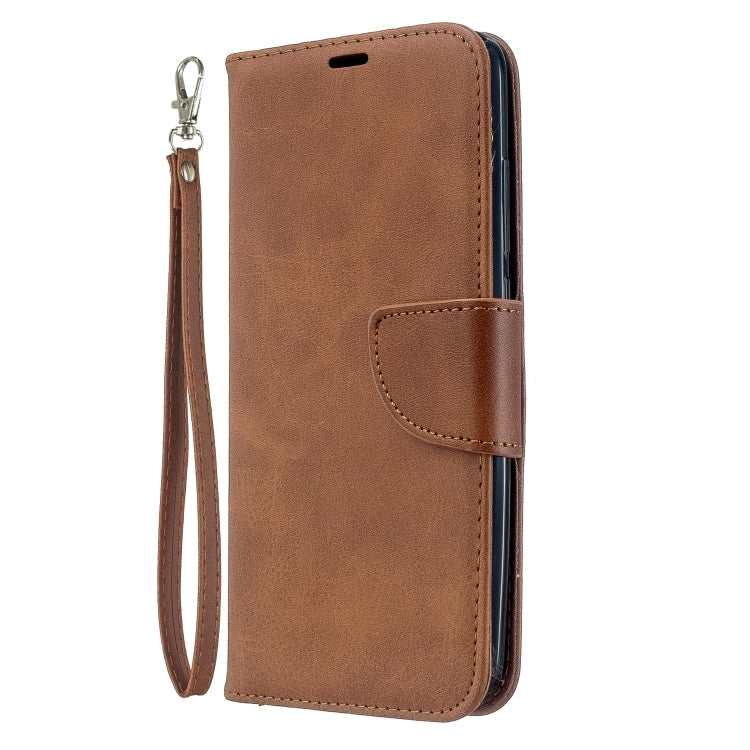 For Xiaomi Redmi 8A Lambskin Texture Pure Color Horizontal Flip PU Leather Case with Holder & Card Slots & Wallet & Lanyard