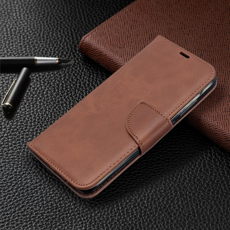 For Xiaomi Redmi 8A Lambskin Texture Pure Color Horizontal Flip PU Leather Case with Holder & Card Slots & Wallet & Lanyard