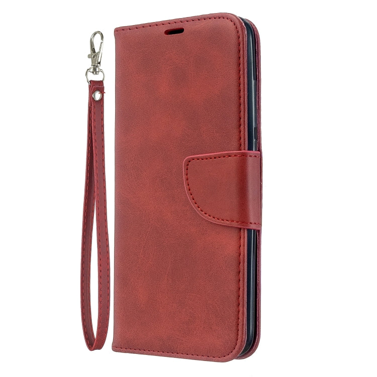 For Xiaomi Redmi 8A Lambskin Texture Pure Color Horizontal Flip PU Leather Case with Holder & Card Slots & Wallet & Lanyard