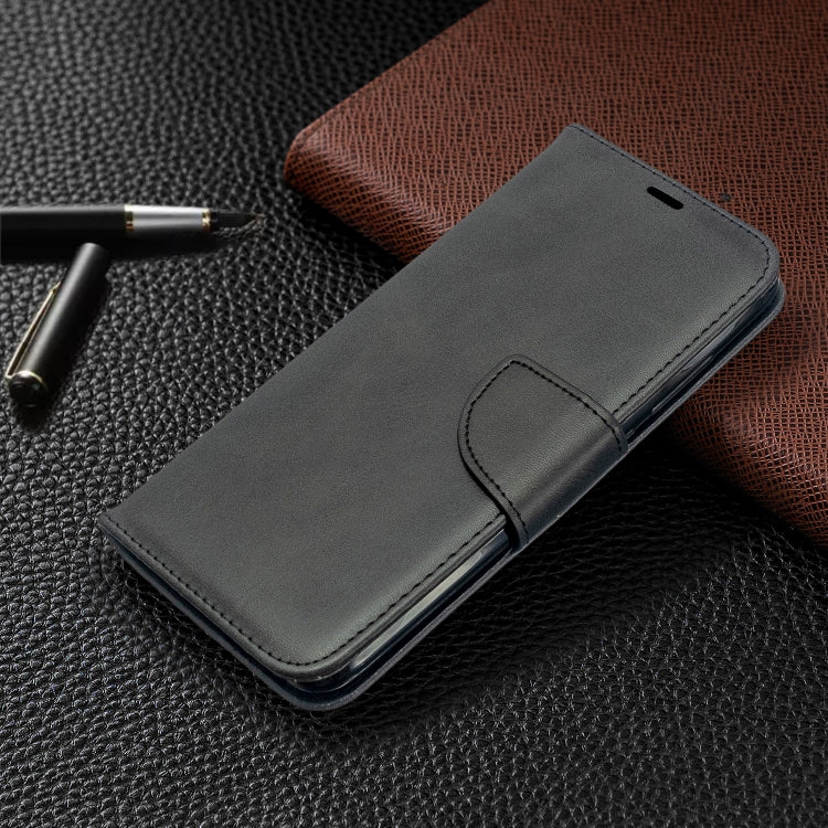 For Xiaomi Redmi 8A Lambskin Texture Pure Color Horizontal Flip PU Leather Case with Holder & Card Slots & Wallet & Lanyard