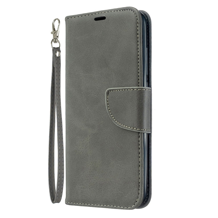 For Xiaomi Redmi 8A Lambskin Texture Pure Color Horizontal Flip PU Leather Case with Holder & Card Slots & Wallet & Lanyard