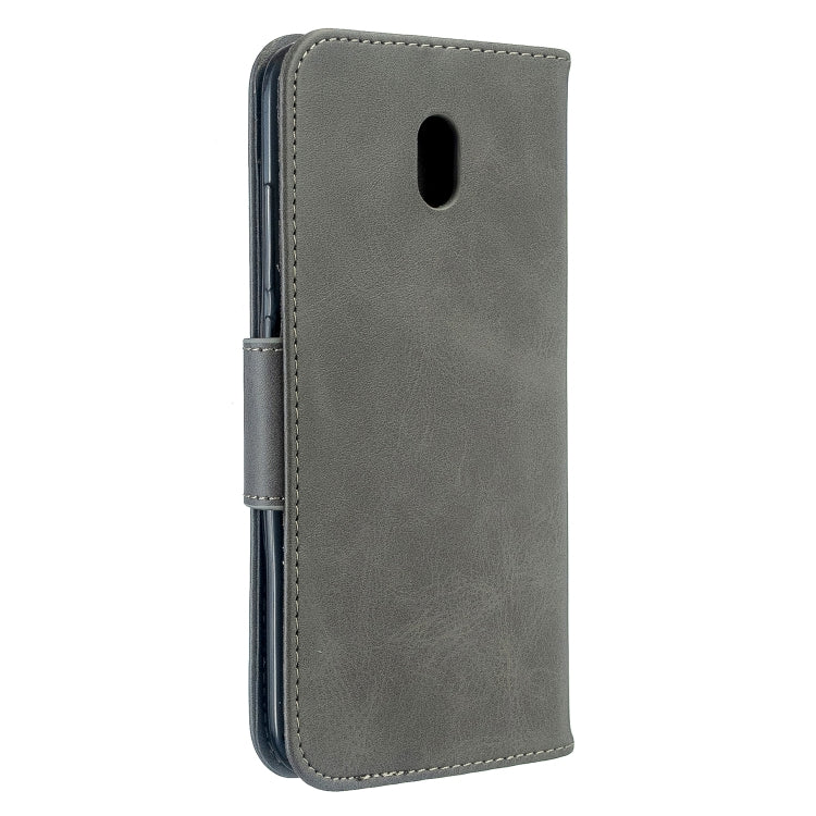 For Xiaomi Redmi 8A Lambskin Texture Pure Color Horizontal Flip PU Leather Case with Holder & Card Slots & Wallet & Lanyard