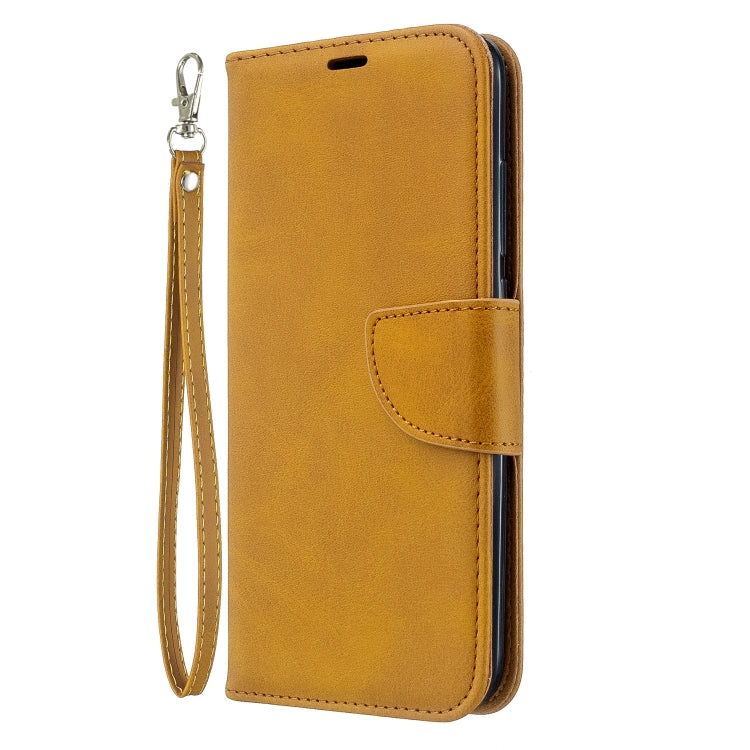 For Xiaomi Redmi 8A Lambskin Texture Pure Color Horizontal Flip PU Leather Case with Holder & Card Slots & Wallet & Lanyard