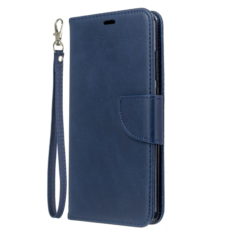 For Xiaomi Redmi 8 Lambskin Texture Pure Color Horizontal Flip PU Leather Case with Holder & Card Slots & Wallet & Lanyard