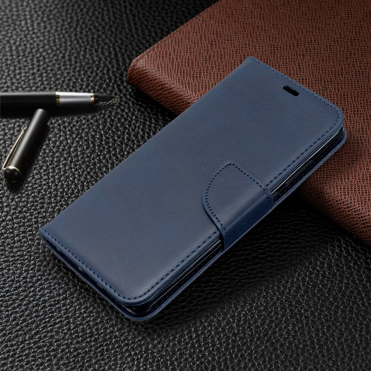 For Xiaomi Redmi 8 Lambskin Texture Pure Color Horizontal Flip PU Leather Case with Holder & Card Slots & Wallet & Lanyard