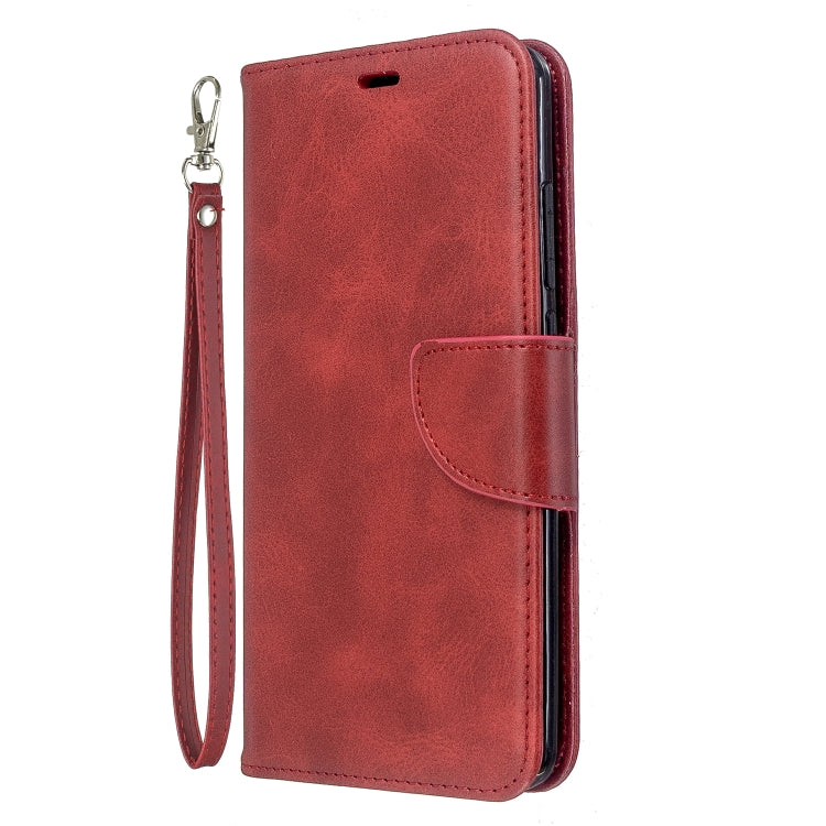 For Xiaomi Redmi 8 Lambskin Texture Pure Color Horizontal Flip PU Leather Case with Holder & Card Slots & Wallet & Lanyard