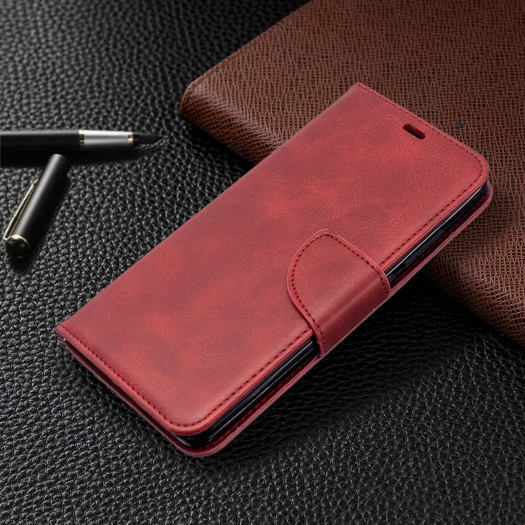 For Xiaomi Redmi 8 Lambskin Texture Pure Color Horizontal Flip PU Leather Case with Holder & Card Slots & Wallet & Lanyard