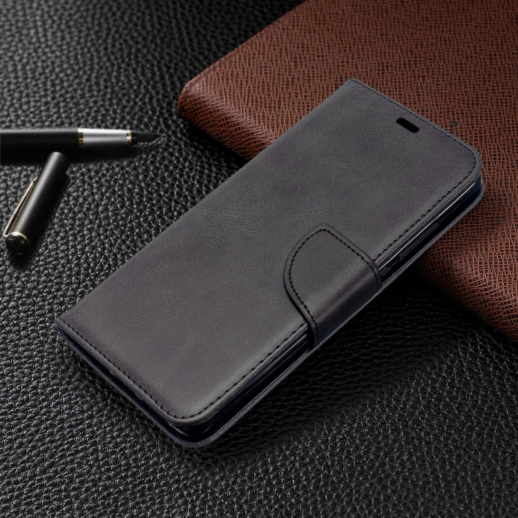 For Xiaomi Redmi 8 Lambskin Texture Pure Color Horizontal Flip PU Leather Case with Holder & Card Slots & Wallet & Lanyard