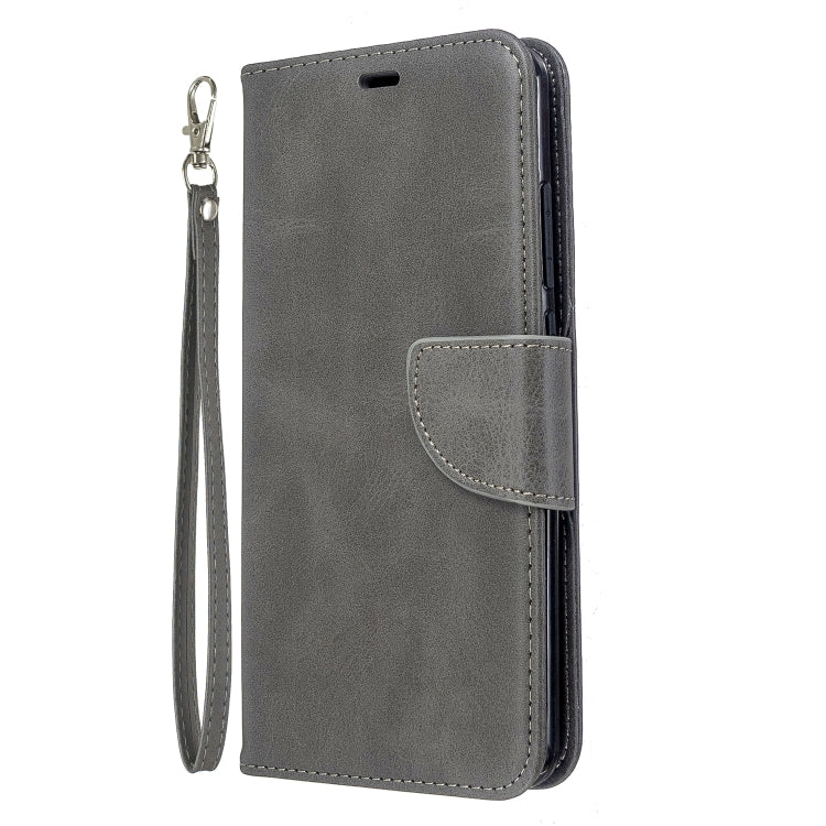 For Xiaomi Redmi 8 Lambskin Texture Pure Color Horizontal Flip PU Leather Case with Holder & Card Slots & Wallet & Lanyard