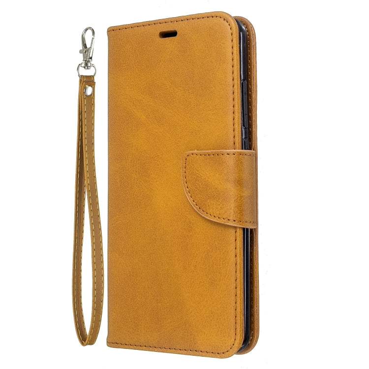 For Xiaomi Redmi 8 Lambskin Texture Pure Color Horizontal Flip PU Leather Case with Holder & Card Slots & Wallet & Lanyard