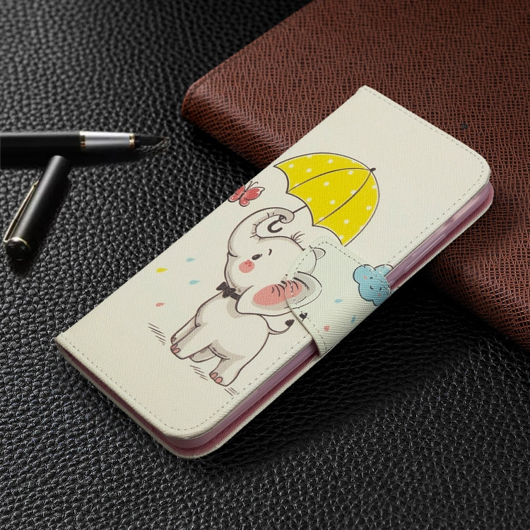 For Xiaomi Redmi 8A Colored Drawing Pattern Horizontal Flip Leather Case with Holder & Card Slots & Wallet