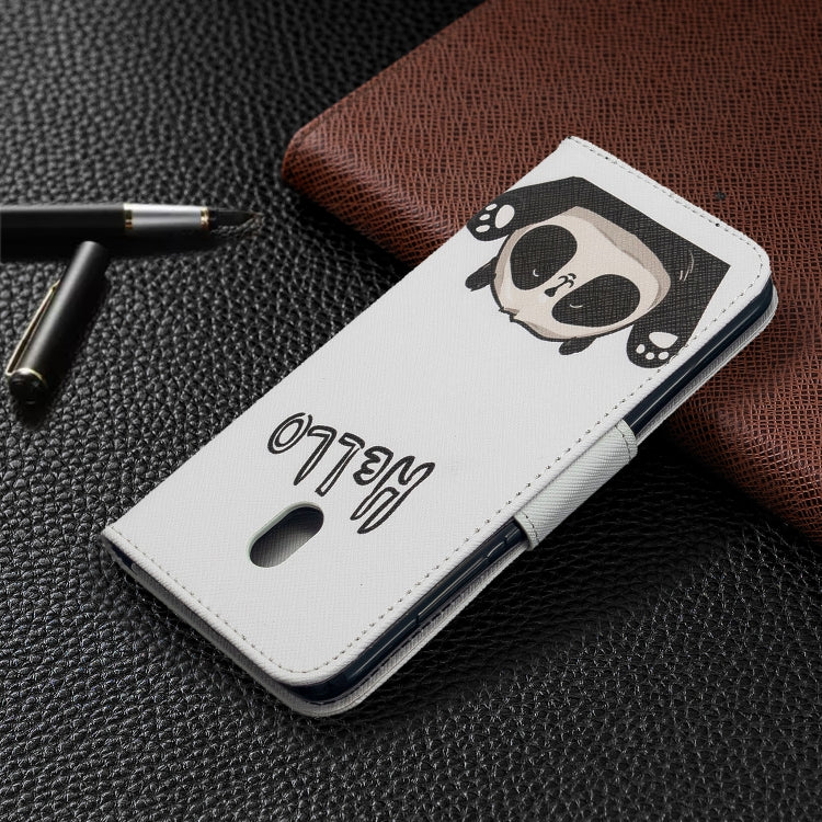 For Xiaomi Redmi 8A Colored Drawing Pattern Horizontal Flip Leather Case with Holder & Card Slots & Wallet