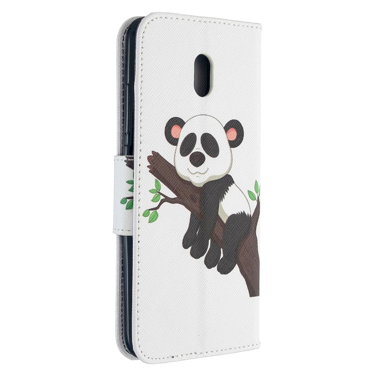 For Xiaomi Redmi 8A Colored Drawing Pattern Horizontal Flip Leather Case with Holder & Card Slots & Wallet