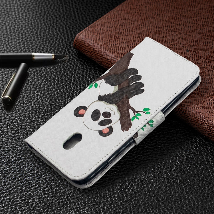 For Xiaomi Redmi 8A Colored Drawing Pattern Horizontal Flip Leather Case with Holder & Card Slots & Wallet