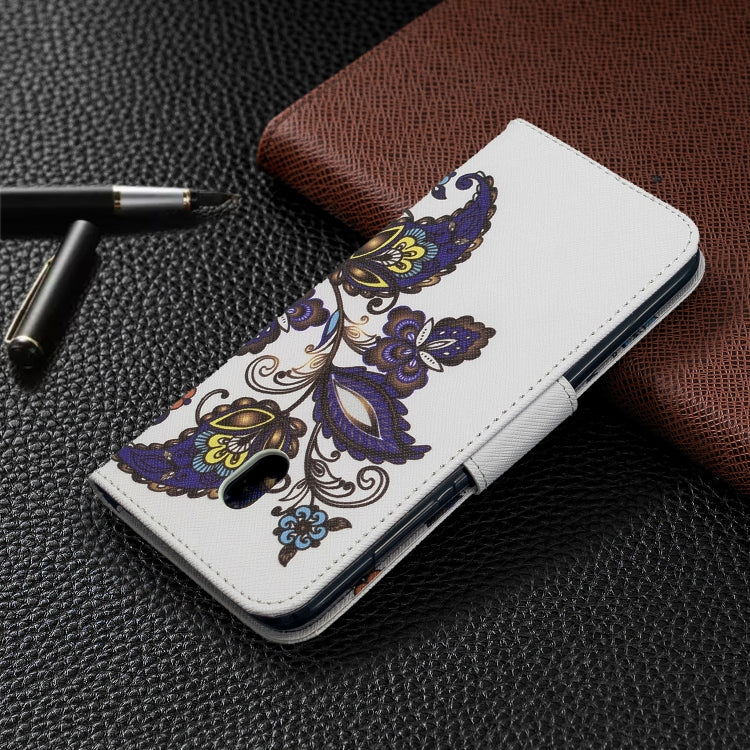 For Xiaomi Redmi 8A Colored Drawing Pattern Horizontal Flip Leather Case with Holder & Card Slots & Wallet