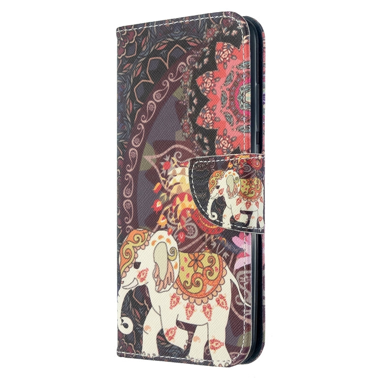 For Xiaomi Redmi 8A Colored Drawing Pattern Horizontal Flip Leather Case with Holder & Card Slots & Wallet
