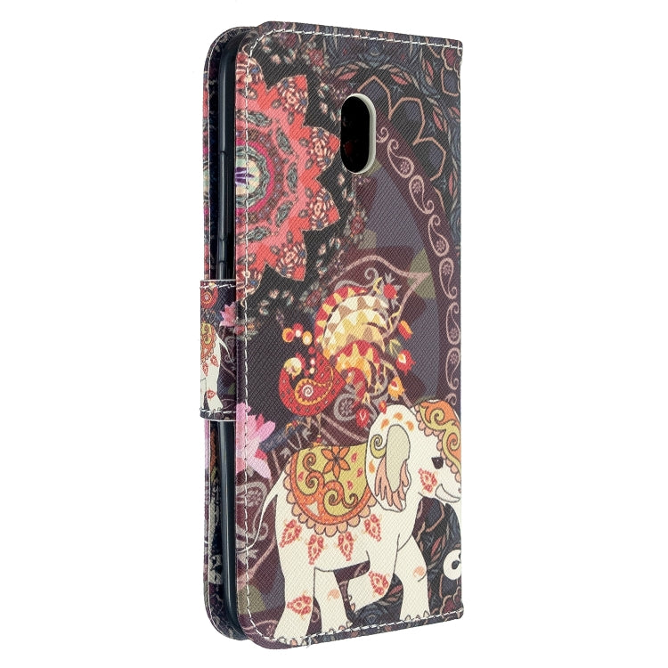 For Xiaomi Redmi 8A Colored Drawing Pattern Horizontal Flip Leather Case with Holder & Card Slots & Wallet