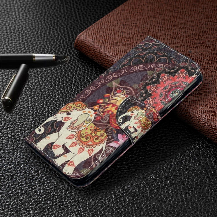 For Xiaomi Redmi 8A Colored Drawing Pattern Horizontal Flip Leather Case with Holder & Card Slots & Wallet