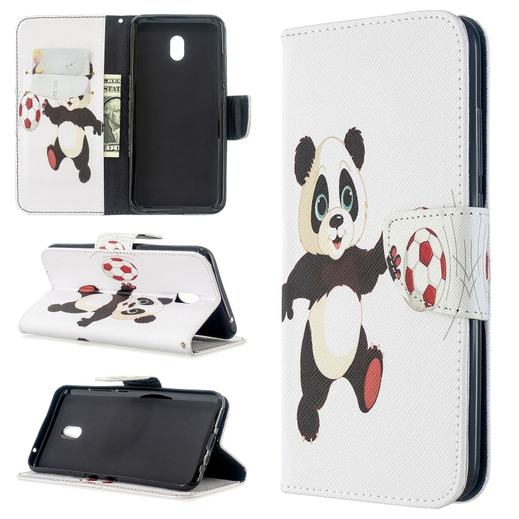 For Xiaomi Redmi 8A Colored Drawing Pattern Horizontal Flip Leather Case with Holder & Card Slots & Wallet