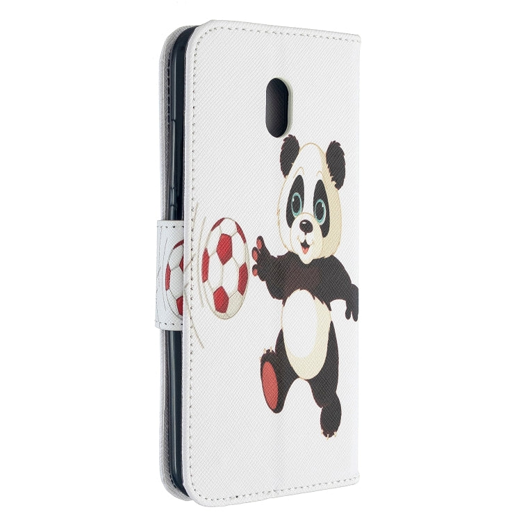 For Xiaomi Redmi 8A Colored Drawing Pattern Horizontal Flip Leather Case with Holder & Card Slots & Wallet