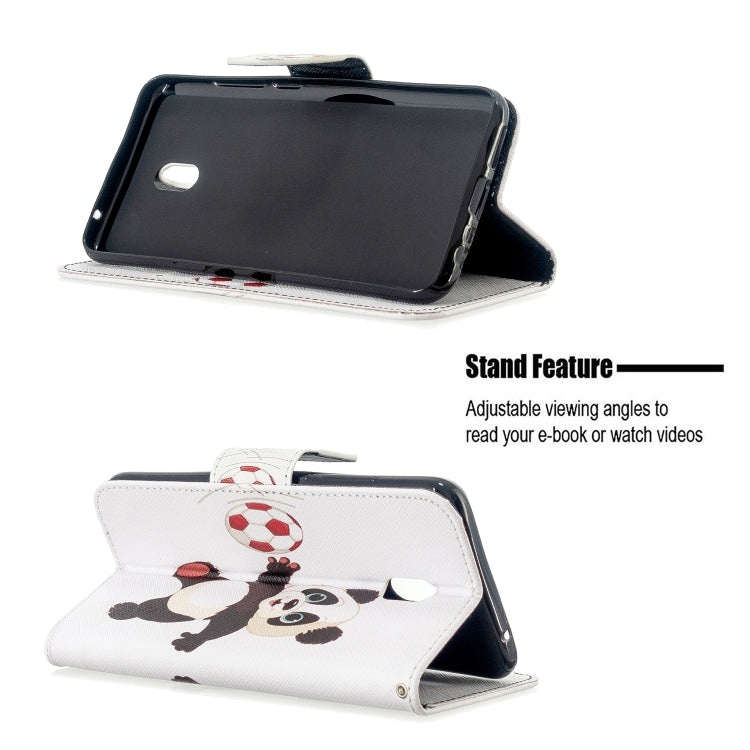 For Xiaomi Redmi 8A Colored Drawing Pattern Horizontal Flip Leather Case with Holder & Card Slots & Wallet