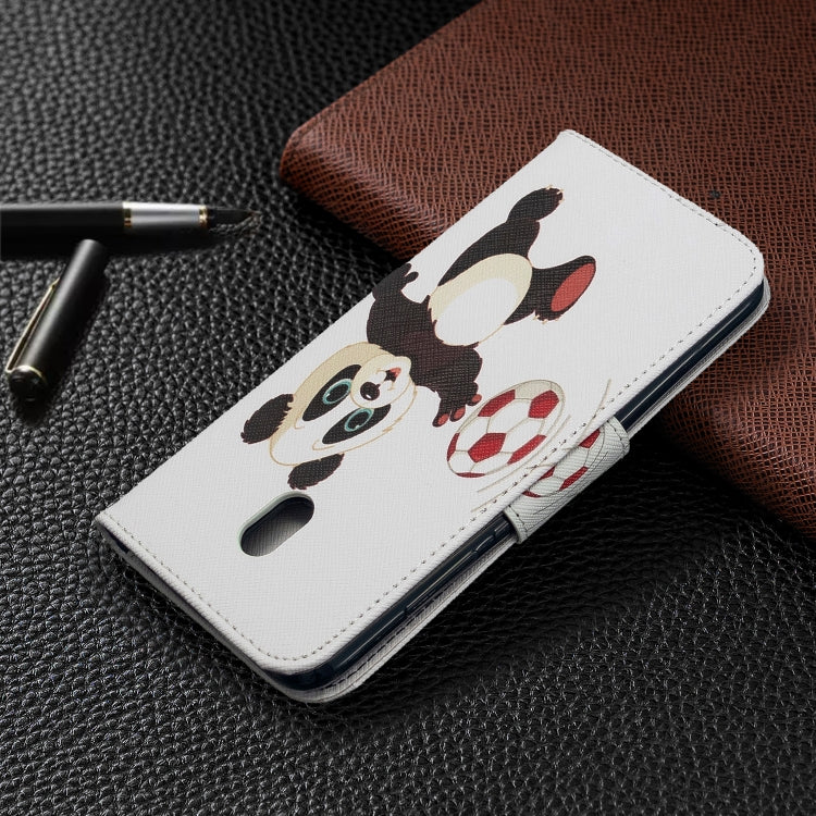 For Xiaomi Redmi 8A Colored Drawing Pattern Horizontal Flip Leather Case with Holder & Card Slots & Wallet