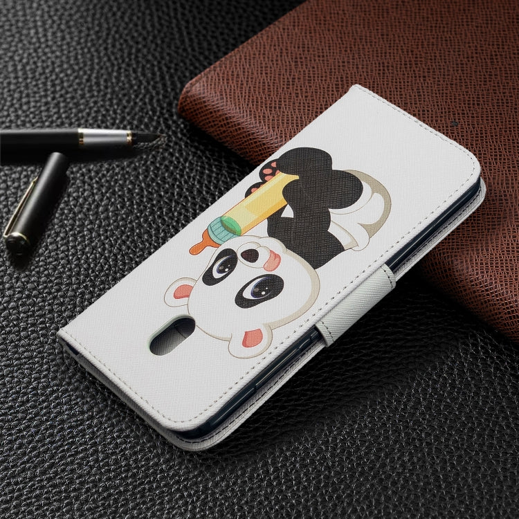 For Xiaomi Redmi 8A Colored Drawing Pattern Horizontal Flip Leather Case with Holder & Card Slots & Wallet