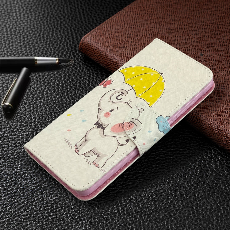 For Xiaomi Redmi 8 Colored Drawing Pattern Horizontal Flip Leather Case with Holder & Card Slots & Wallet