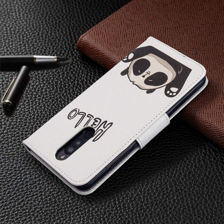 For Xiaomi Redmi 8 Colored Drawing Pattern Horizontal Flip Leather Case with Holder & Card Slots & Wallet